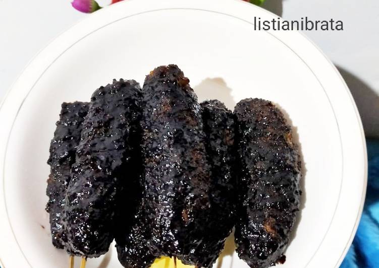 Sate Pisang Coklat (anti gagal)