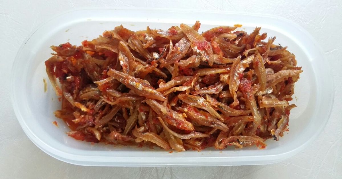7. Ikan Teri Balado (Masakan Rumahan)