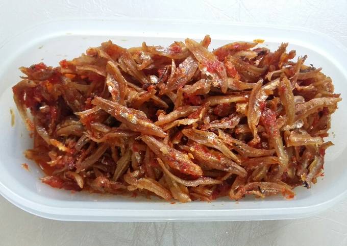 Resep Ikan Teri Balado Masakan Rumahan Oleh Mutia Rizqa Firdiah