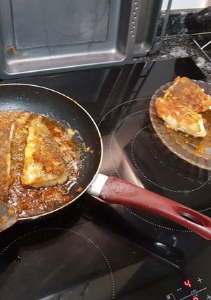 Una foto de Bacalao con tomate al pil-pil