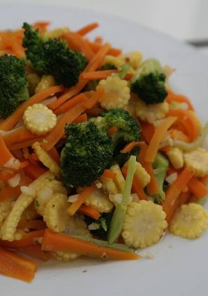 Foto resep Tumis Mix Vegetables (baby corn/jagung muda, brokoli, dan wortel