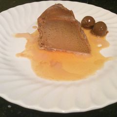 A picture of Baked Caramel and Dulce de Leche Flan.