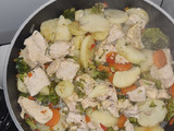 Pollo con verduras!!
