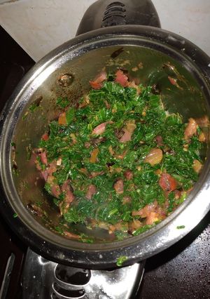A picture of Kales#4 weeks challenge#charityrecipe.