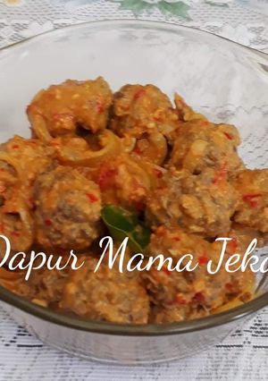 Foto resep Bola2 daging daun jeruk#keto#debm
