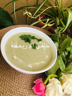 صورة لوصفة حساء البسباس