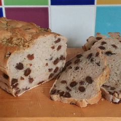 A picture of Vickys Raisin Loaf with Bara Brith conversion GF DF EF SF NF.