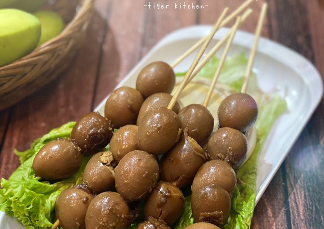Sate Telur Puyuh ala Tiger Kitchen