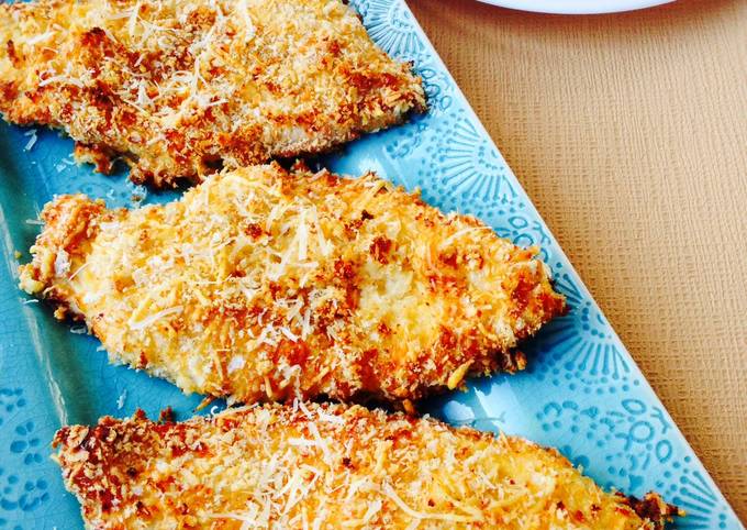 Steps to Make Quick Baked Parmesan Chicken