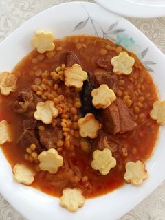 عکسی از دستور خورشت قیمه