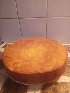 Una foto de Torta con arroz con leche