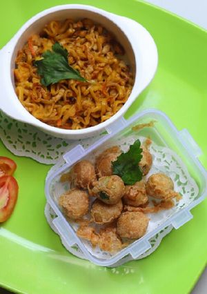 Foto resep Bola" kentang dengan ayam #SiapRamadhan
