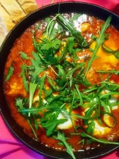 Una foto de Shakshuka