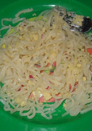 Una foto de Fideos cabellos de ángel (Cachipota) sin huevo