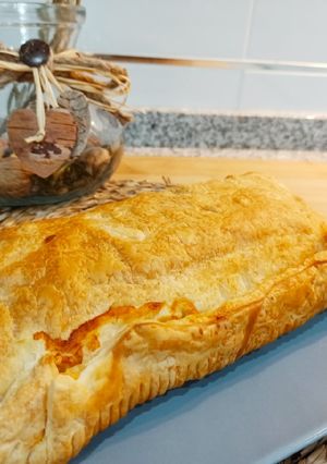 Foto principal de Empanada 🥟 de requesón, pollo🍗, pimiento y queso Camembert🧀