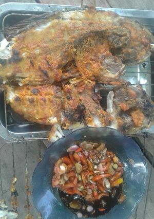 Foto resep Ikan bakar bumbu sederhana