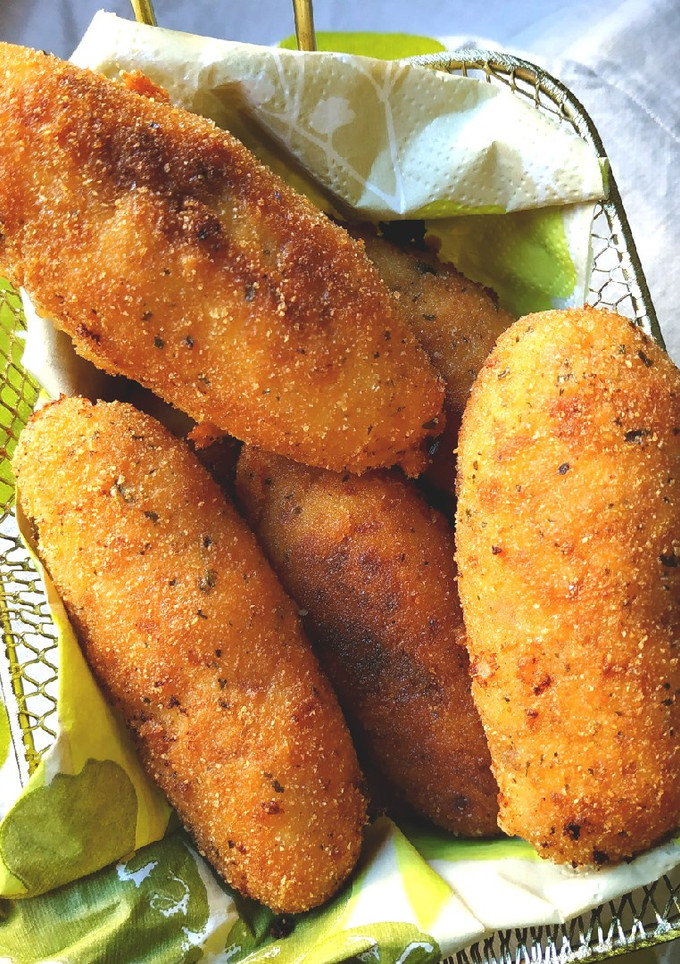 Una foto de Croquetas de jamón y huevo duro en Thermomix