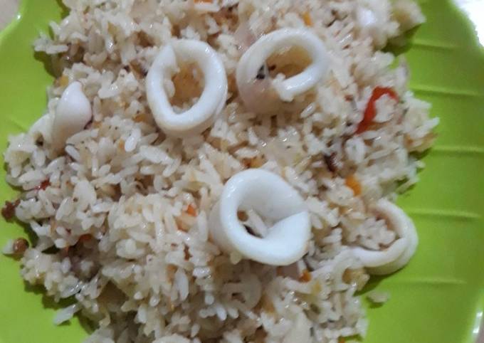 Resep Nasi Goreng Bawang Cumi Anti Gagal