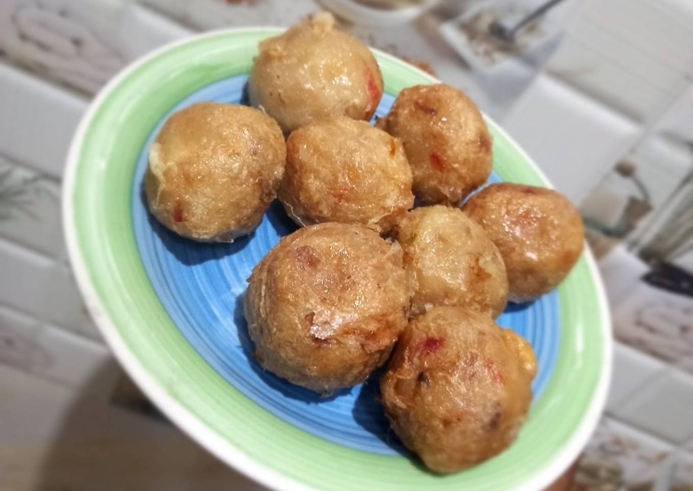 Yam balls