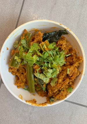A picture of Drumstick masala.