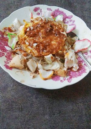 Foto resep Ketoprak telur homemade