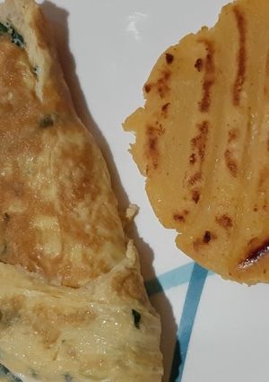 Una foto de Huevos Con Espinaca🥬🤗