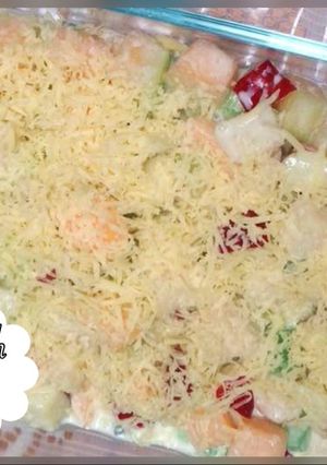 Foto resep Salad Buah Simple