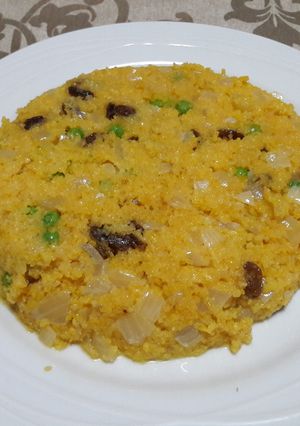 Foto principal de Cuscús de maíz sin gluten y vegano 🌽