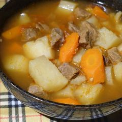 A picture of Tomato Beef Stew (Chinese style).
