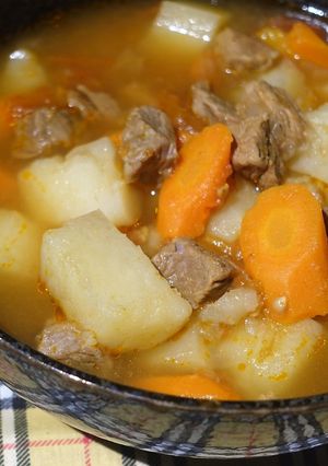 A picture of Tomato Beef Stew (Chinese style).