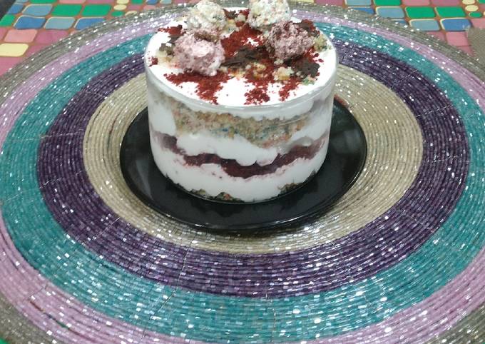Recipe of Super Quick Cake & chocolate parafit