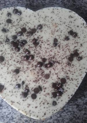 Foto principal de Tarta doble chocolate blanco con base de chocolate con leche