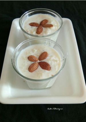 A picture of Rice kheer.