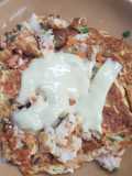 Shrimp and Cheese Omelette