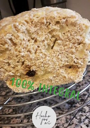 Una foto de Budín saludable en microondas
