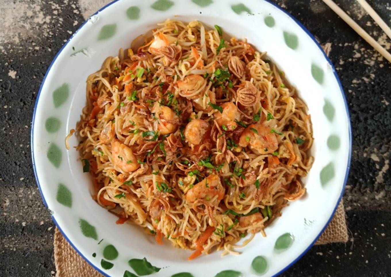 Bihun Goreng Udang