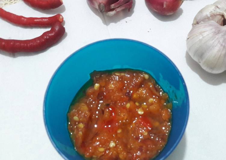 Resep Sambel bawang Anti Gagal