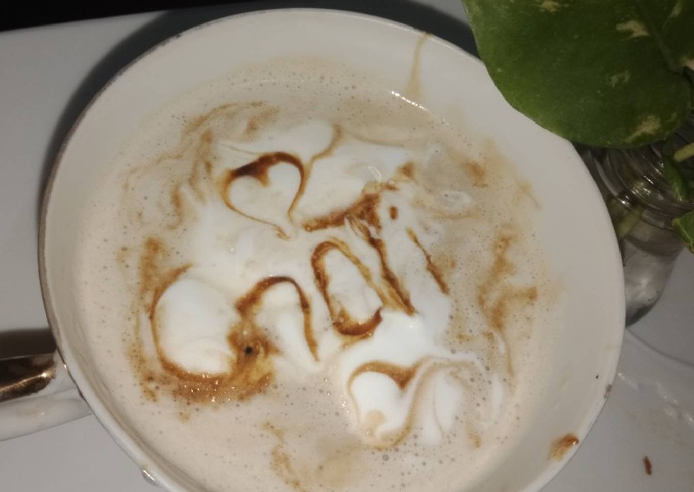 Creamy coffee