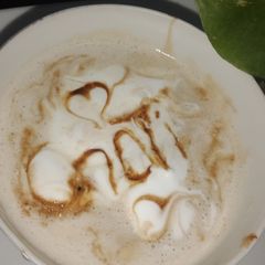 A picture of Creamy coffee.