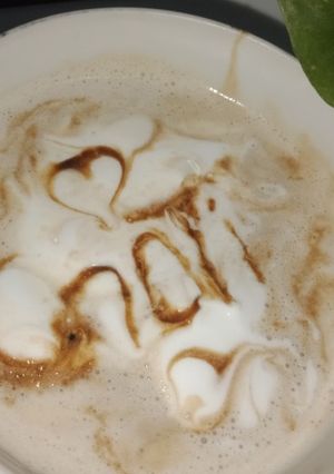 A picture of Creamy coffee.