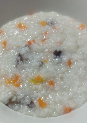 Foto resep #133. Bubur Simple Ati Ampela Rice cooker