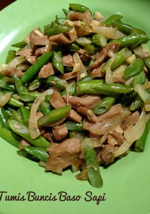 Foto resep Tumis Buncis Baso Sapi