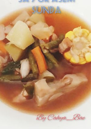 Foto resep Sayur asem sunda