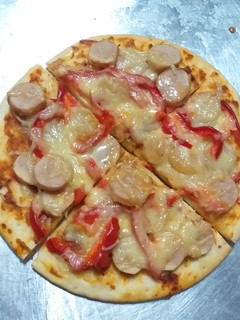 Foto resep Pizza sosis simple
