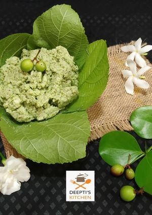 करवंदाची चटणी (karvandachi chutney recipe in marathi) रेसिपी चे मुख्य फोटो 