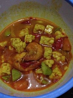 Foto resep Tempe Kuah Santan