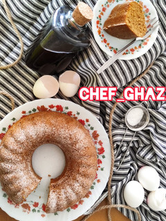 عکسی از دستور کیک شیره انگور
