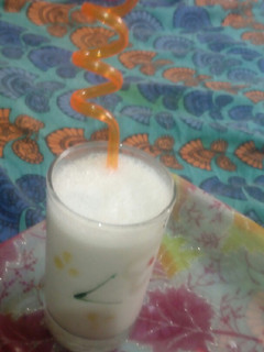 A picture of Banana shake.