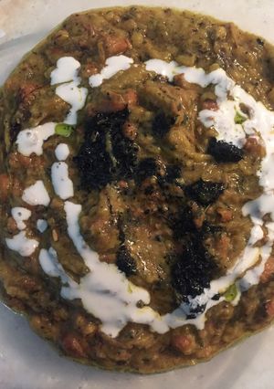 عکسی از دستور حلیم بادمجان