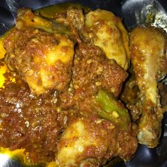 A picture of Chicken karahi.